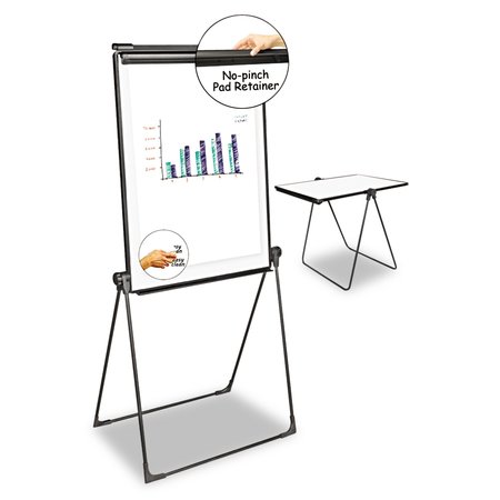 UNIVERSAL ONE Foldable Dry Erase Easel, 28.5x37.5 UNV43030